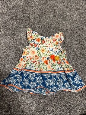 Pippa & Julie 18 month floral dress tank top